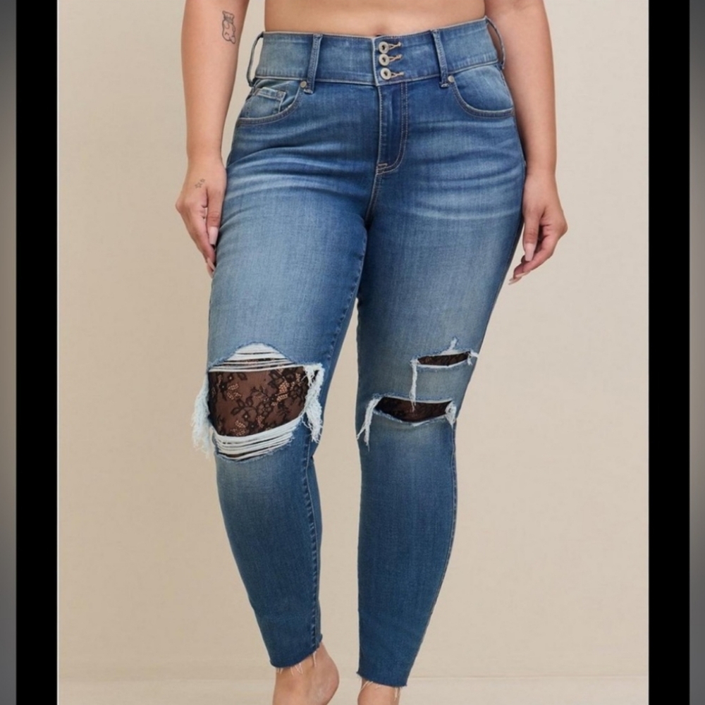 Super Soft Torrid Jeggings Sz 20 Tall